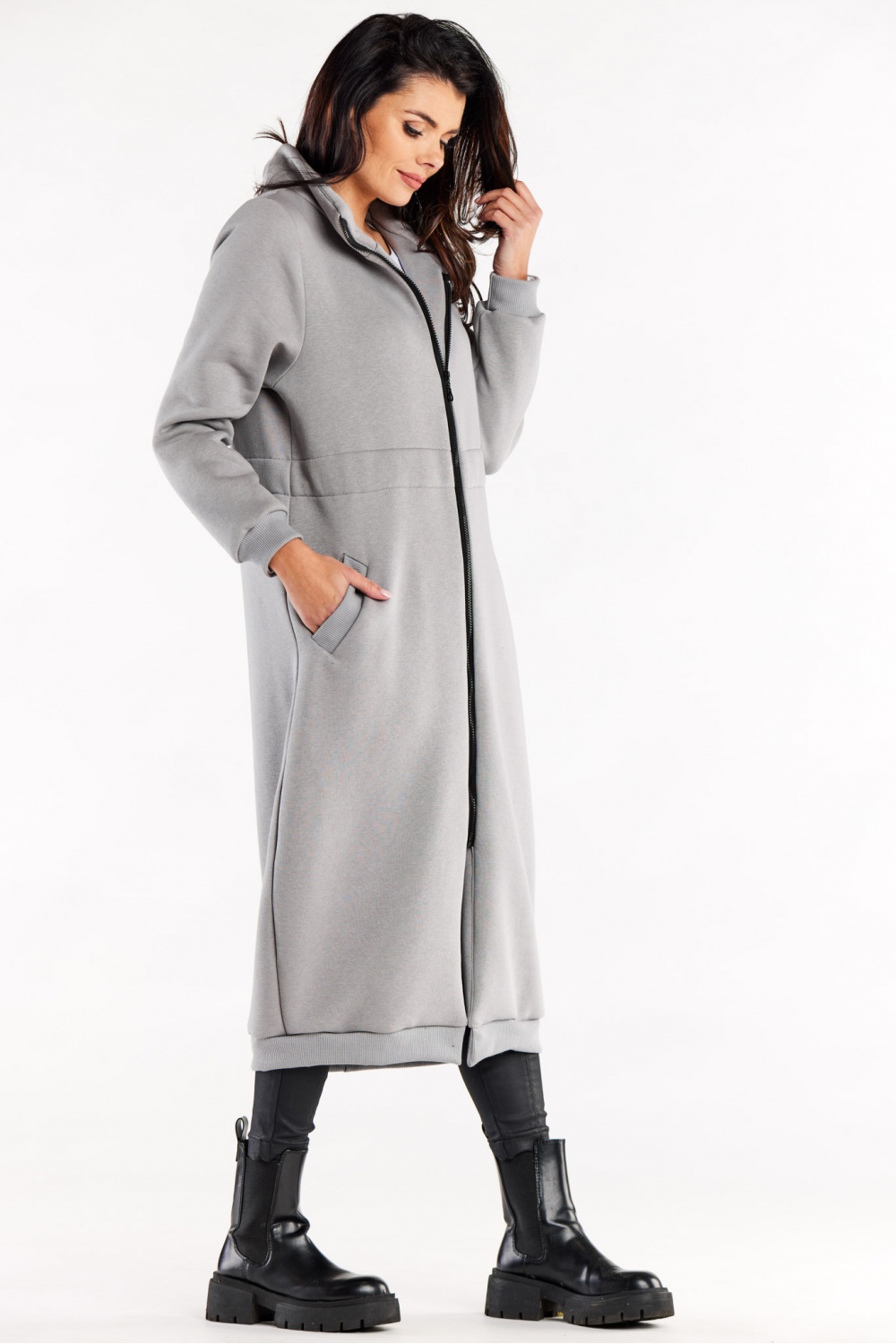 Bluza Damska Model M326 Grey - Infinite You — zdjęcie 2