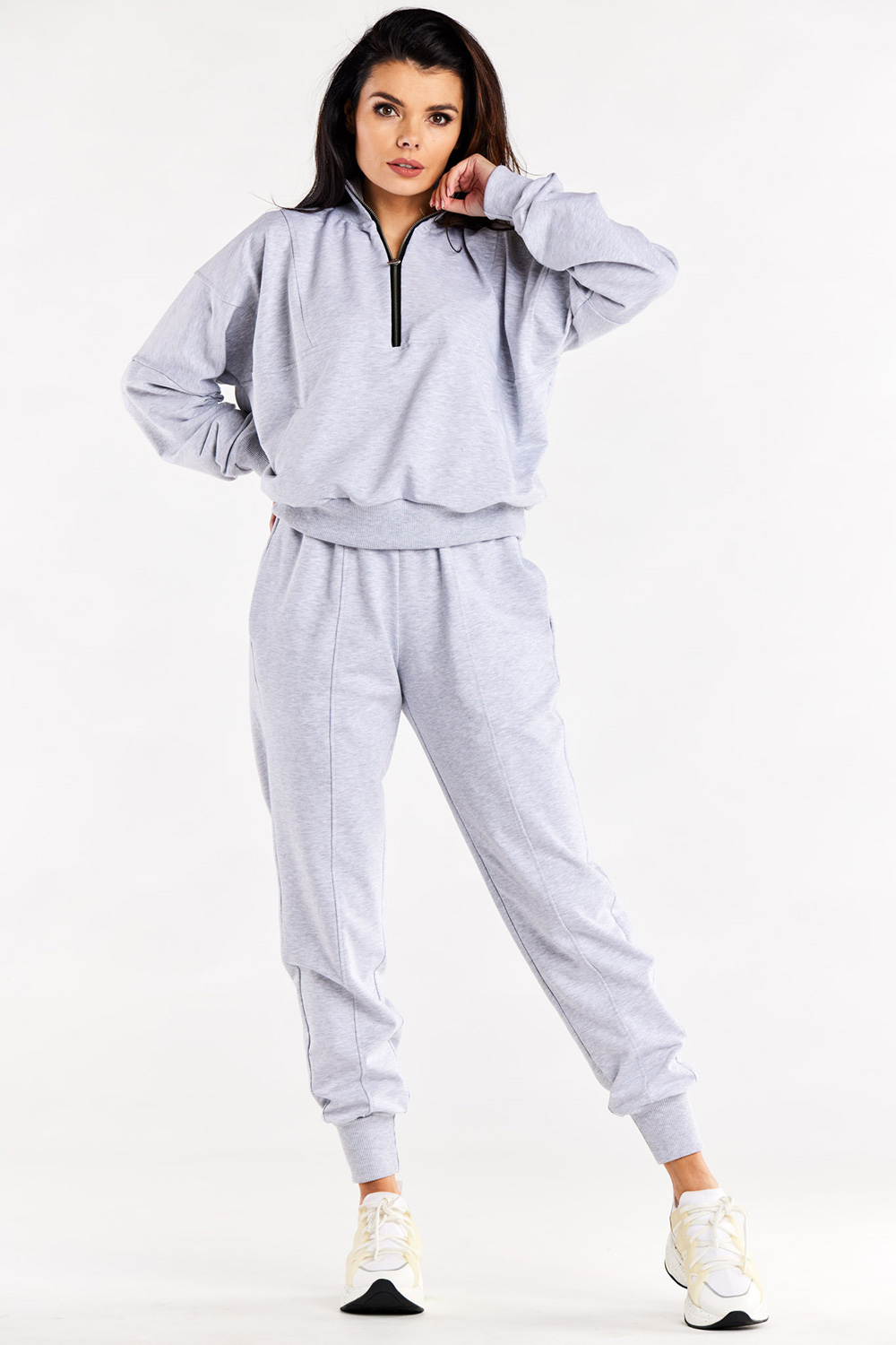 Bluza Damska Model M316 Grey - Infinite You — zdjęcie 3