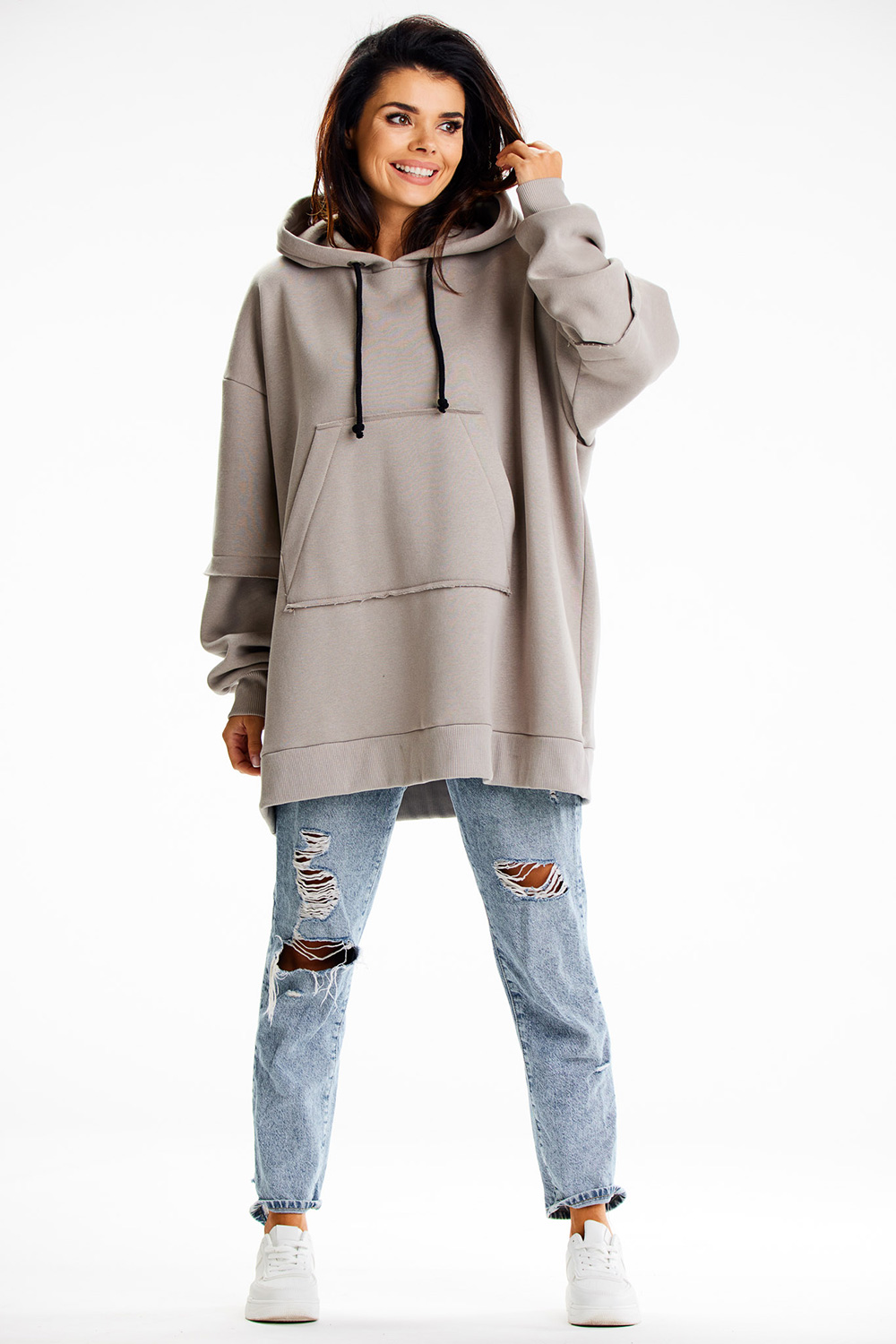 Bluza Damska Model M332 Grey - Infinite You — zdjęcie 3