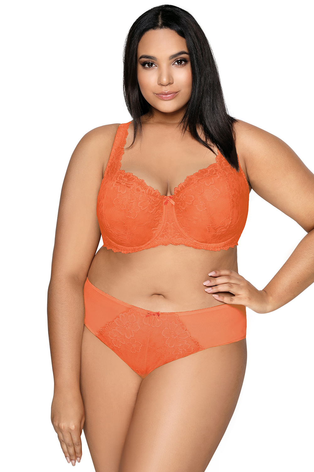 Figi Model 053/51/1 Carmela Orange - Mat — zdjęcie 2