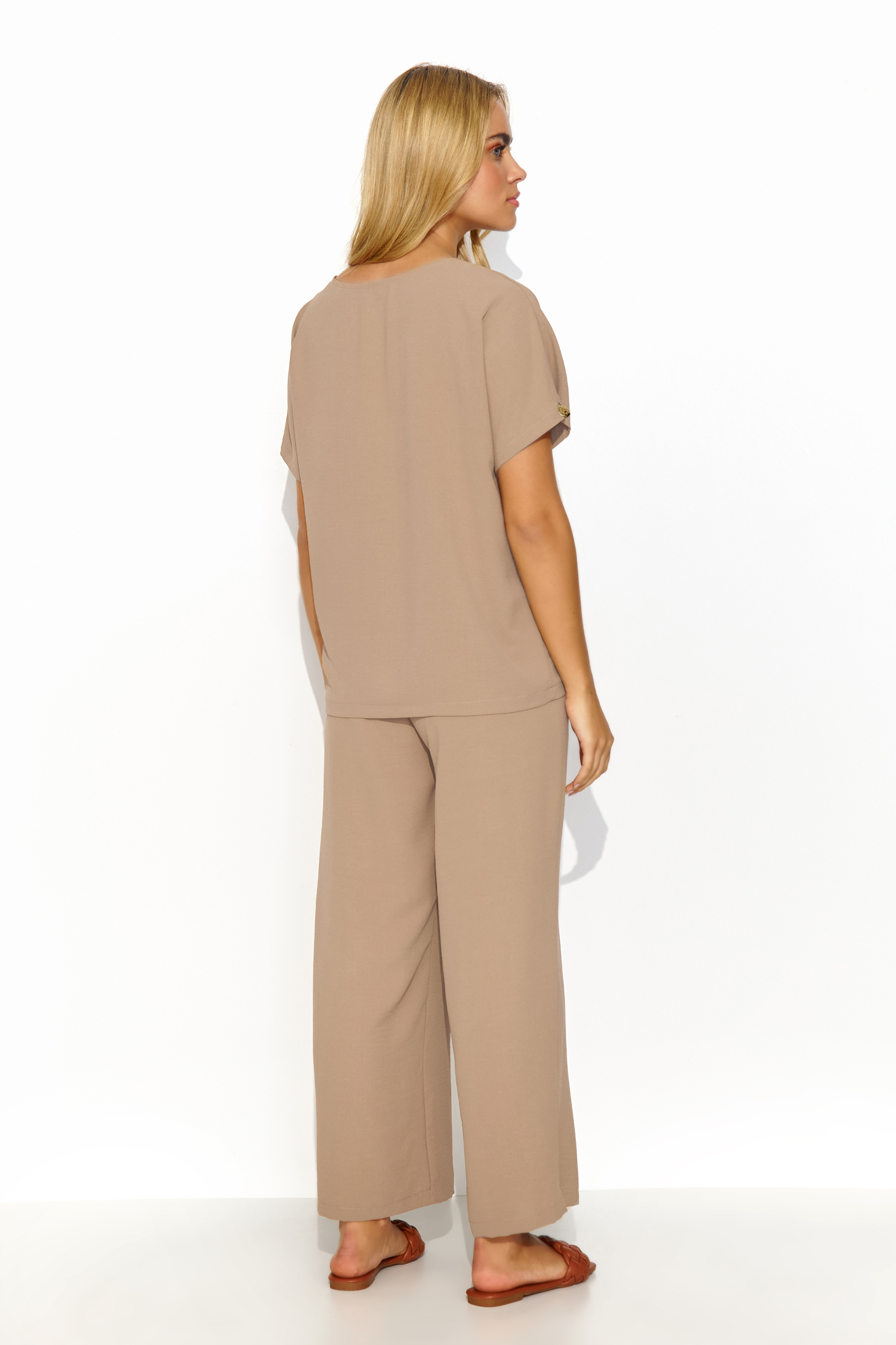 Spodnie Komplet Model M831 Cappuccino - Makadamia — zdjęcie 2