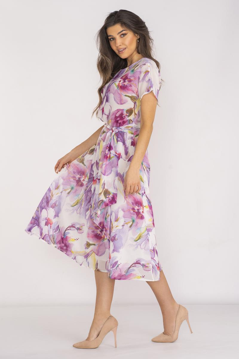 Sukienka Model A510 Violet - awama — zdjęcie 2