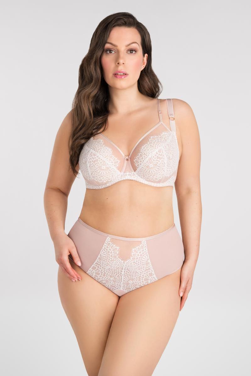 Biustonosz Soft Model Romantic Vibe K852 Beige - Gorsenia Lingerie — zdjęcie 2