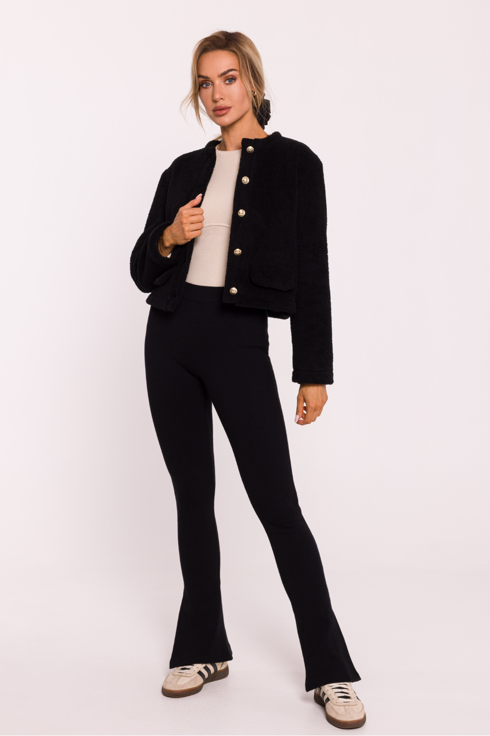 Bluza Damska Model MOE807 Black - Moe — zdjęcie 2