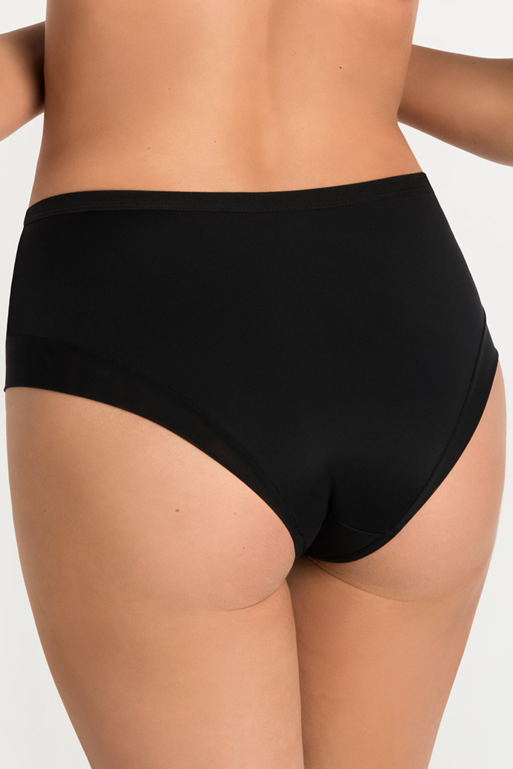 Figi Model Luissa K442/1 Black - Gorsenia Lingerie — zdjęcie 3