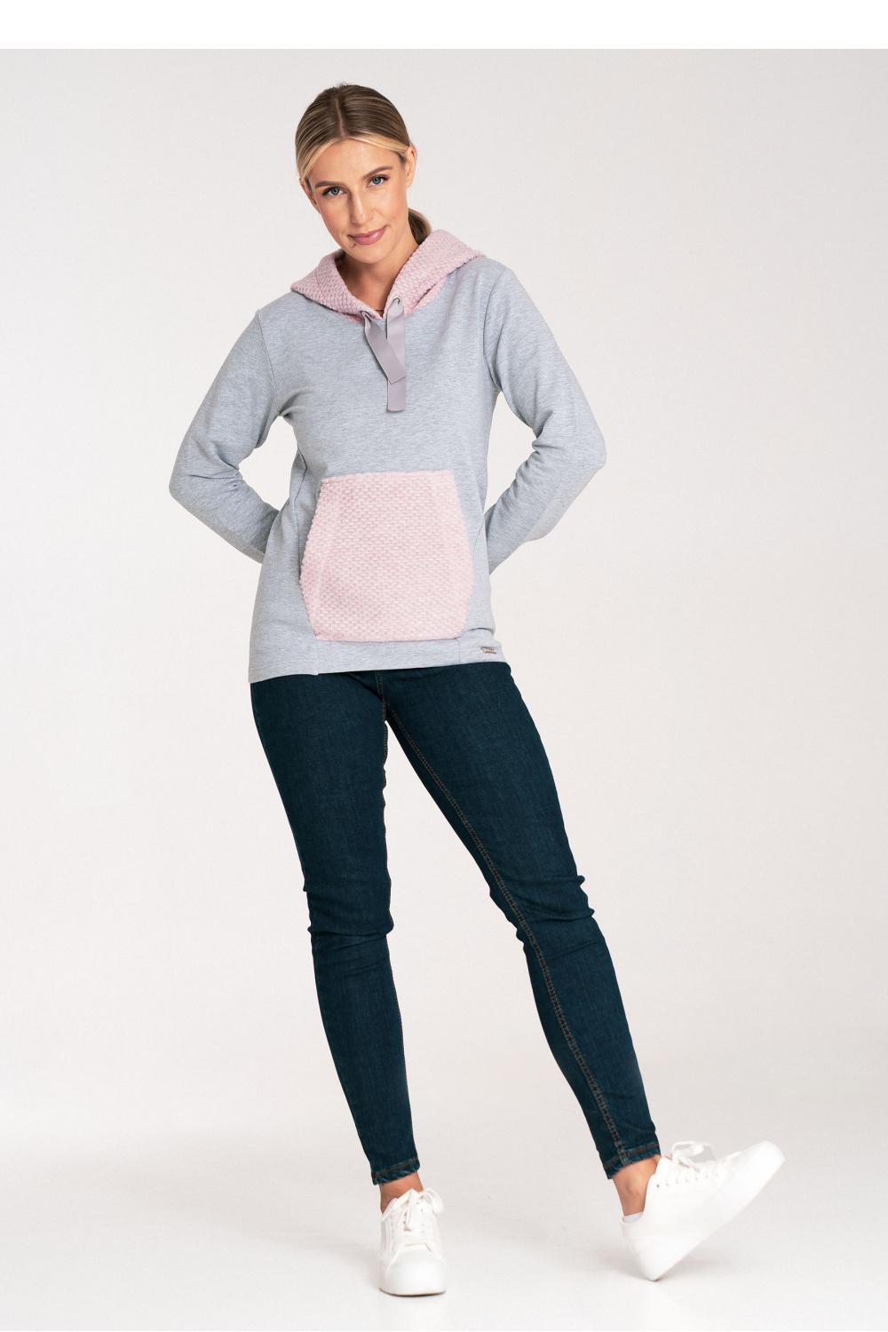 Bluza Damska Model M1045 Pink - Figl — zdjęcie 2