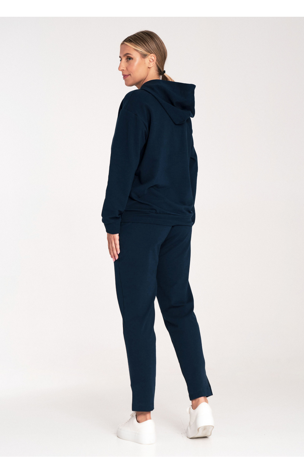 Bluza Damska Model M1034 Navy - Figl — zdjęcie 3