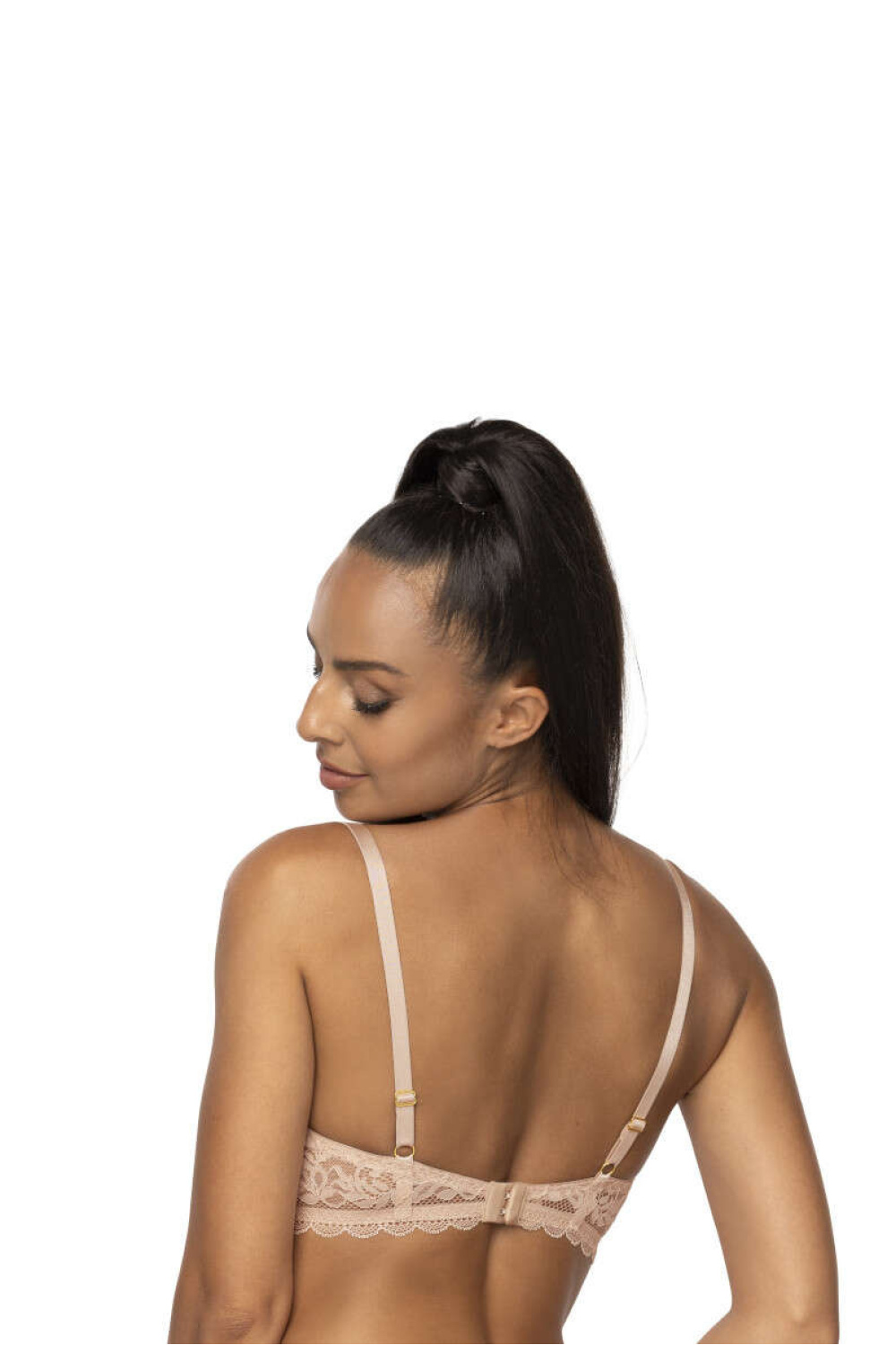 Biustonosz push up Biustonosz Push-up Model Estelle M-0198/11/2 Beige - Mat — zdjęcie 3