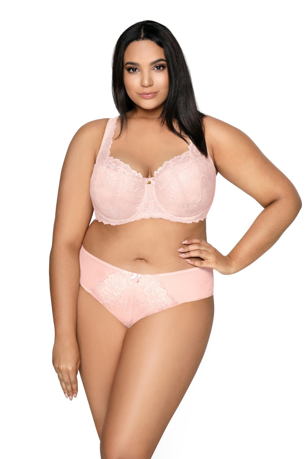 Figi Model Carmela F-053/51/1 Light Pink - Mat — zdjęcie 2