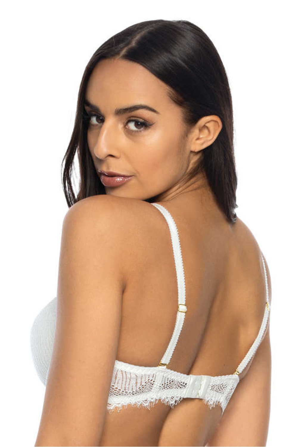 Biustonosz push up Biustonosz Push-up Model Evie M-3522/11 Milk - Mat — zdjęcie 3