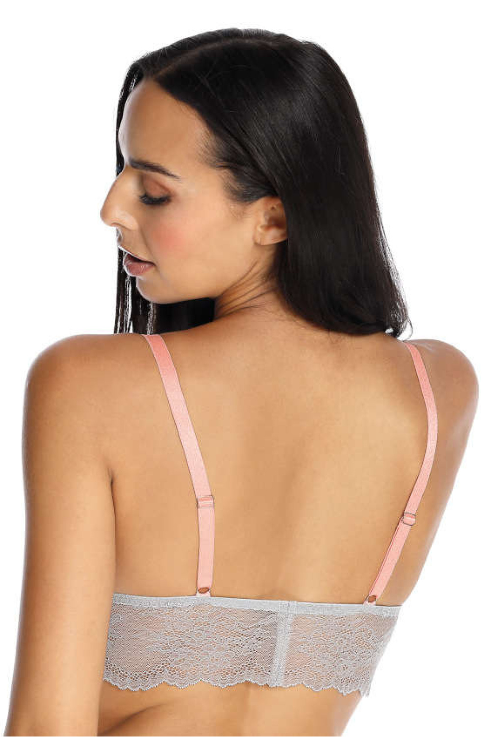 Biustonosz Soft Model Pure M-3442/0 Grey - Mat — zdjęcie 3