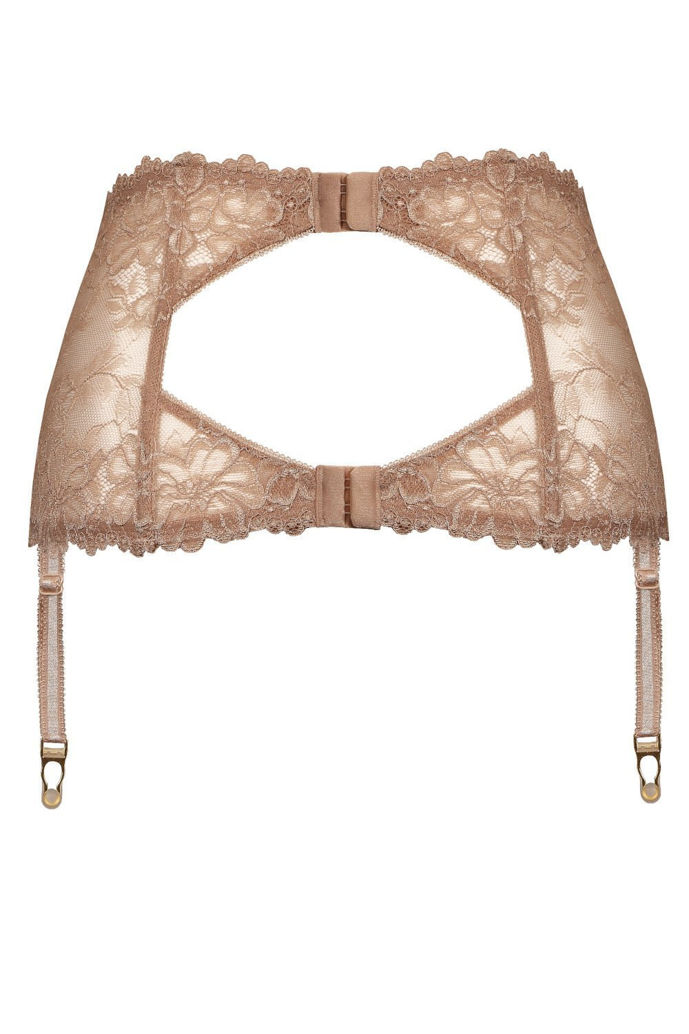 Gorsety, body, pasy Pas do pończoch Model Carmela P-053/3  - Mat — zdjęcie 2