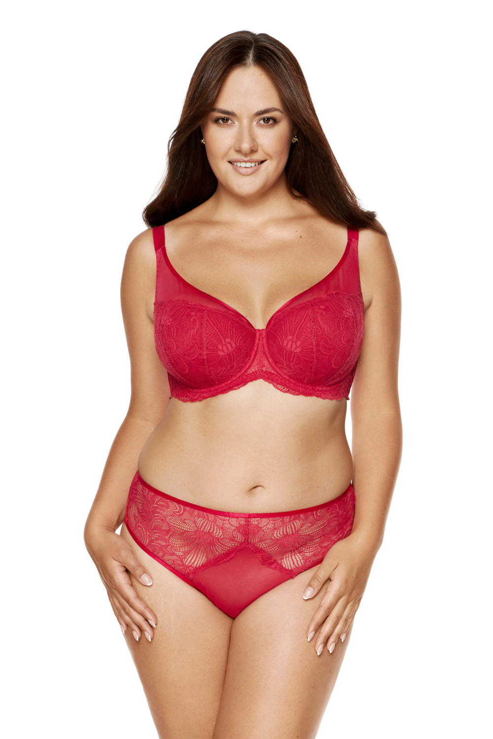 Biustonosz push up Biustonosz Usztywniany Model Rouge B4  - Gorteks — zdjęcie 2