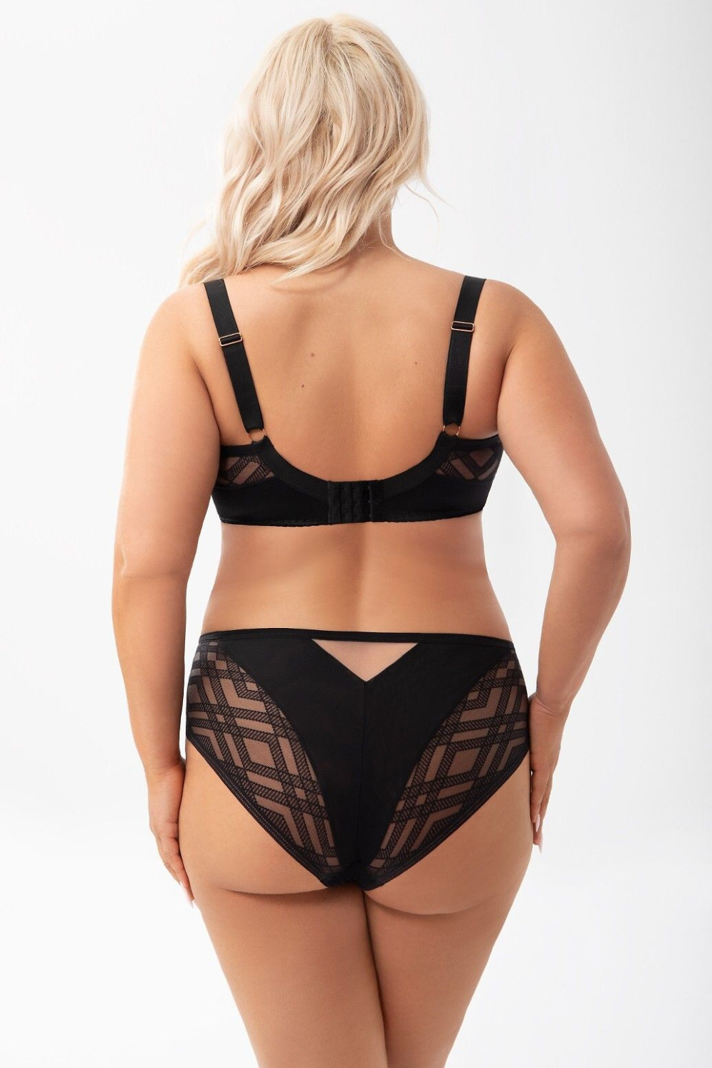 Figi Model Estelle K898 Black - Gorsenia Lingerie — zdjęcie 2