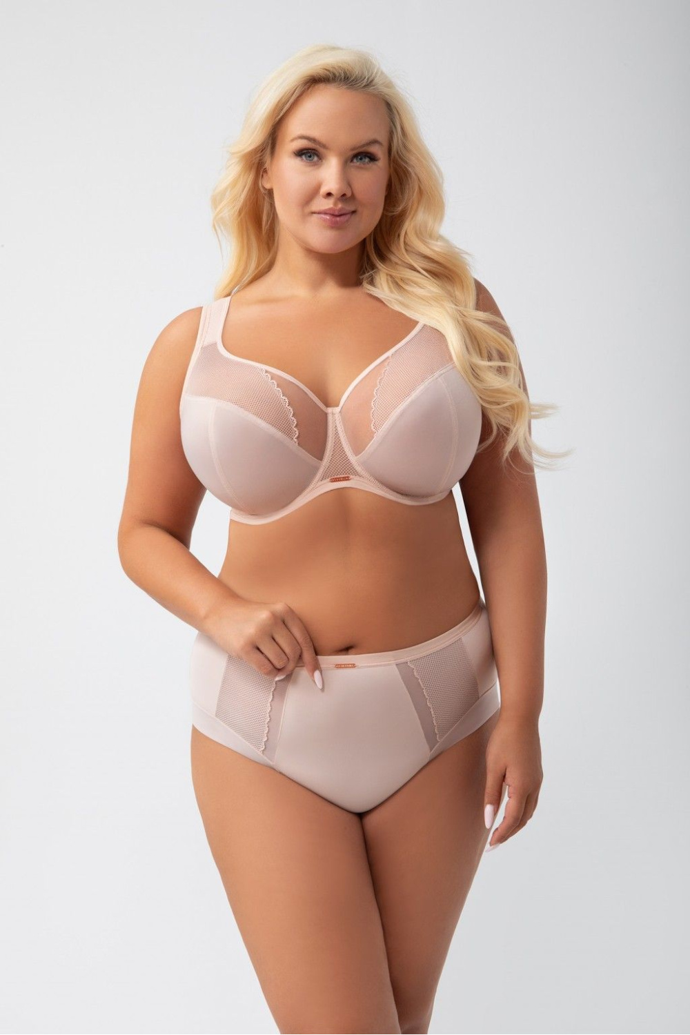 Biustonosz Soft Model Luisse 441/1 Beige - Gorsenia Lingerie — zdjęcie 2
