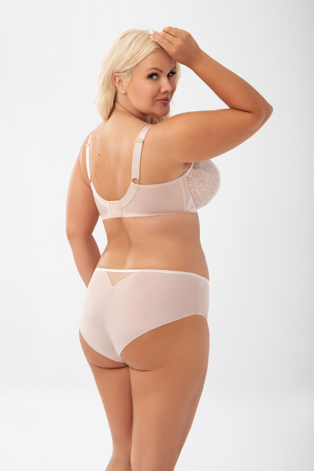 Figi Model Mirella K905 Beige - Gorsenia Lingerie — zdjęcie 3