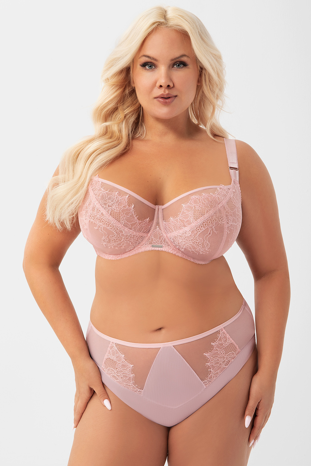 Biustonosz Soft Model Loni K918 Pink - Gorsenia Lingerie — zdjęcie 2