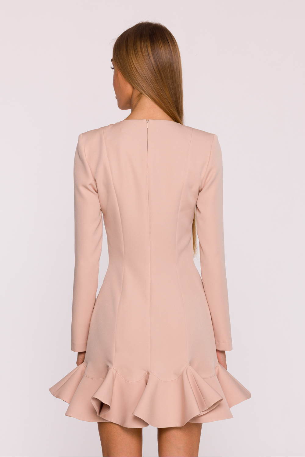 Sukienka Model MOE880 Beige - Moe — zdjęcie 3