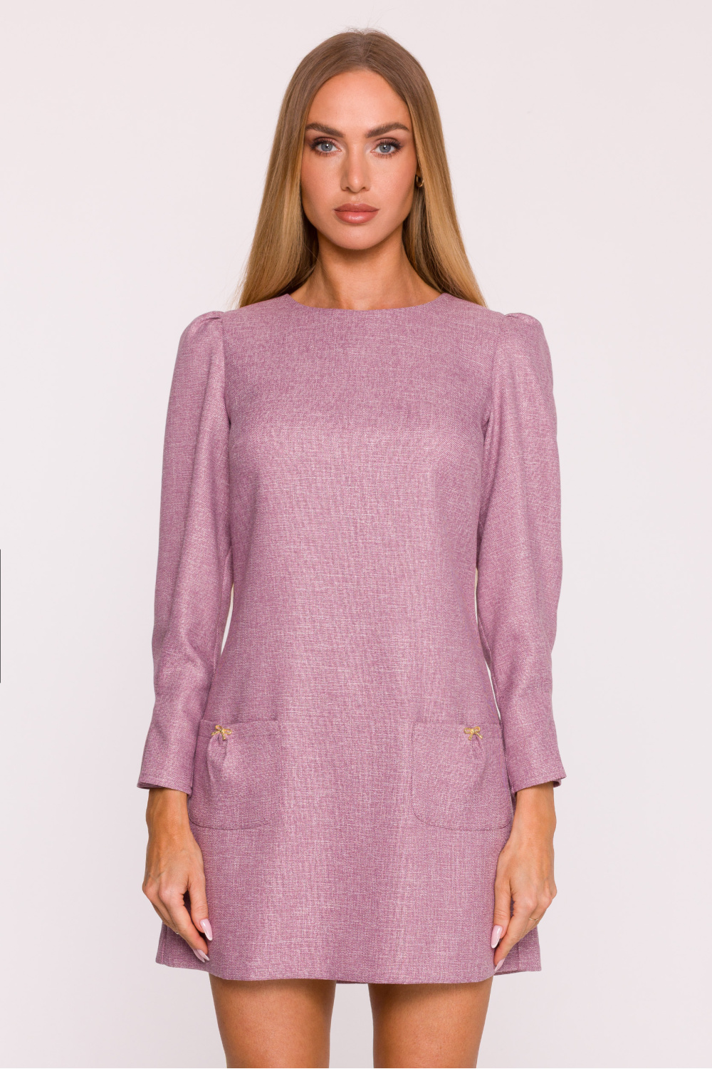 Sukienka Model MOE870 Marsala - Moe