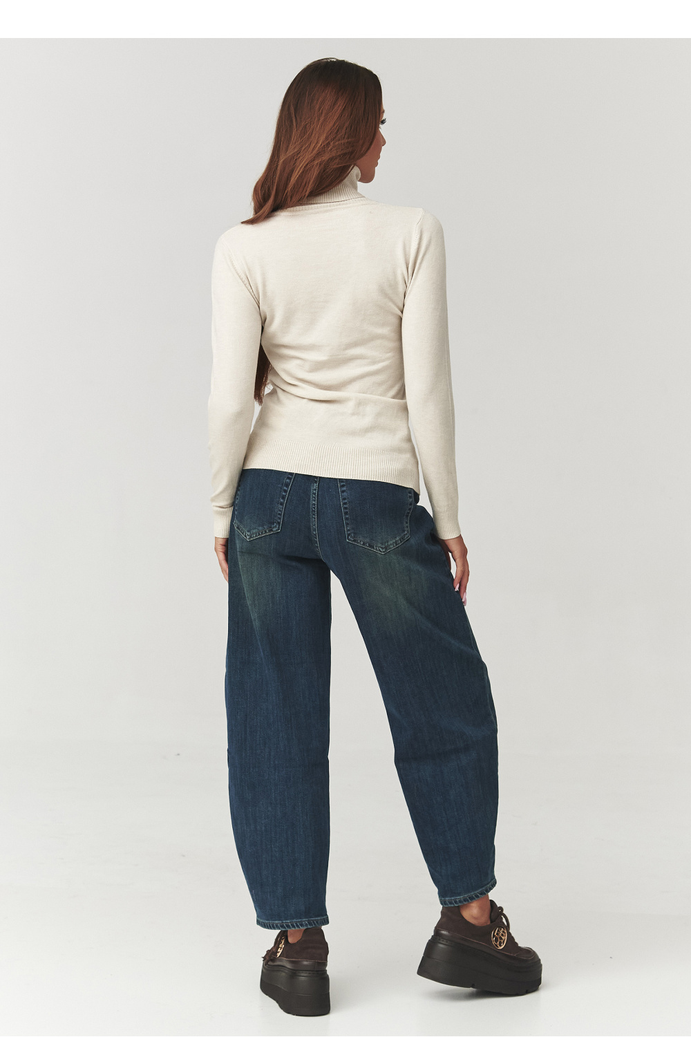 Golf Damski Model C11 Light Beige - Makadamia — zdjęcie 3