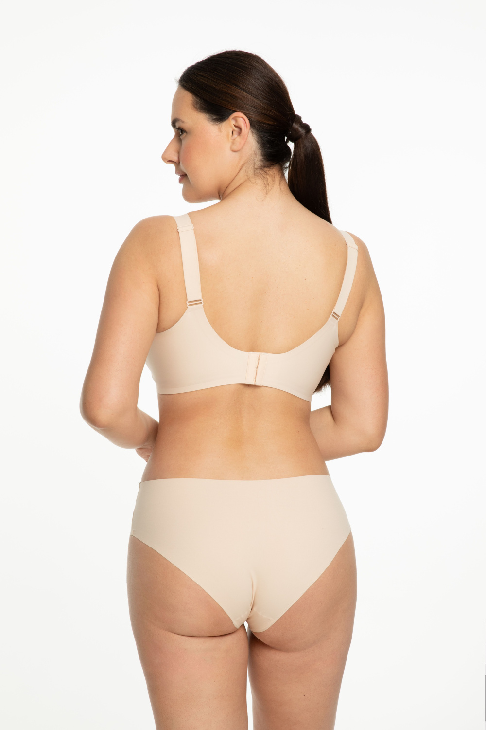 Biustonosz Soft Model Jelly Bra Comfort Beige - Julimex — zdjęcie 3