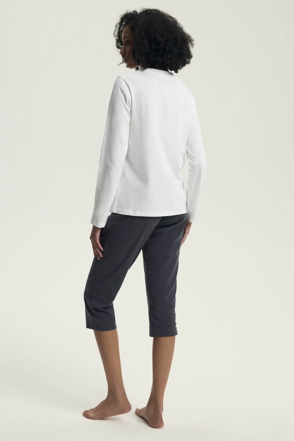 Piżama Damska Model Danna 43686 Ecru Cream - Henderson — zdjęcie 2