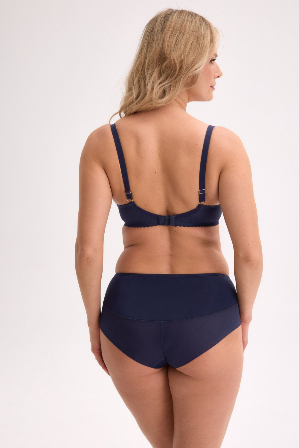 Biustonosz Soft Biustonosz Semi-Soft Model Veda 1323 Navy - Gaia — zdjęcie 3