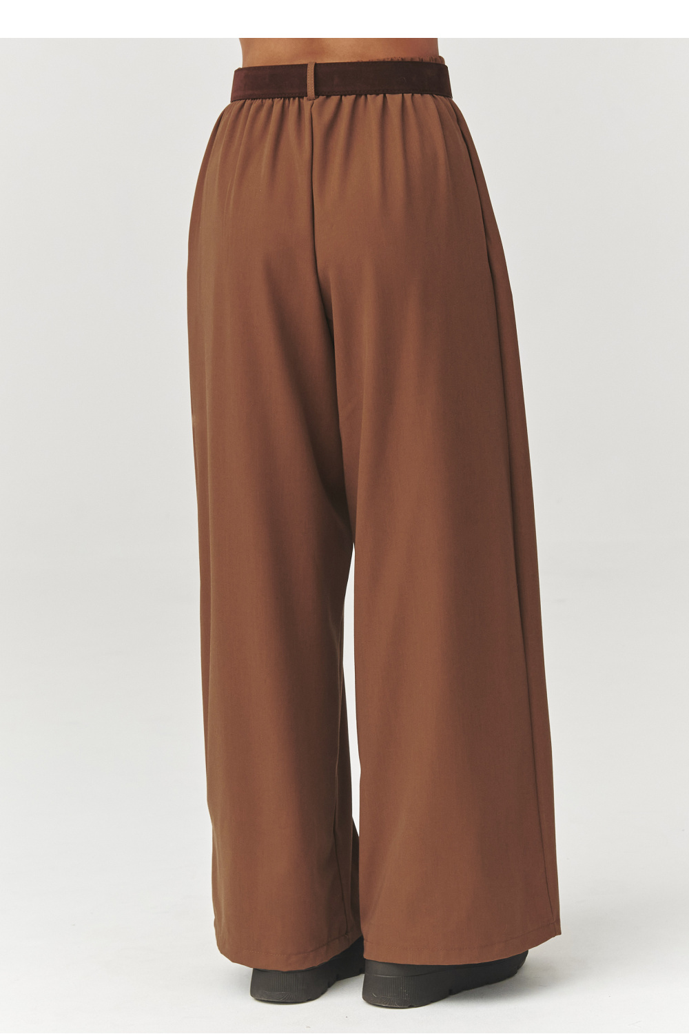 Spodnie Damskie Model C34 Camel - Makadamia — zdjęcie 3