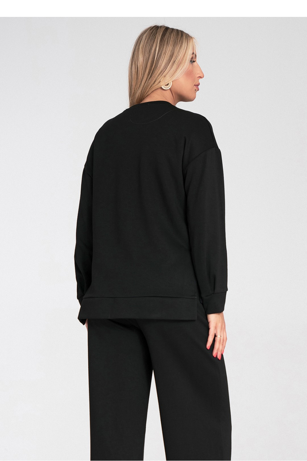 Bluza Damska Model M1203 Black - Figl — zdjęcie 3
