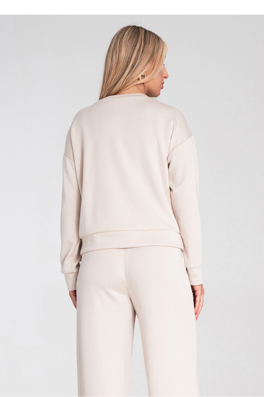 Bluza Damska Model M1202 Beige - Figl — zdjęcie 3