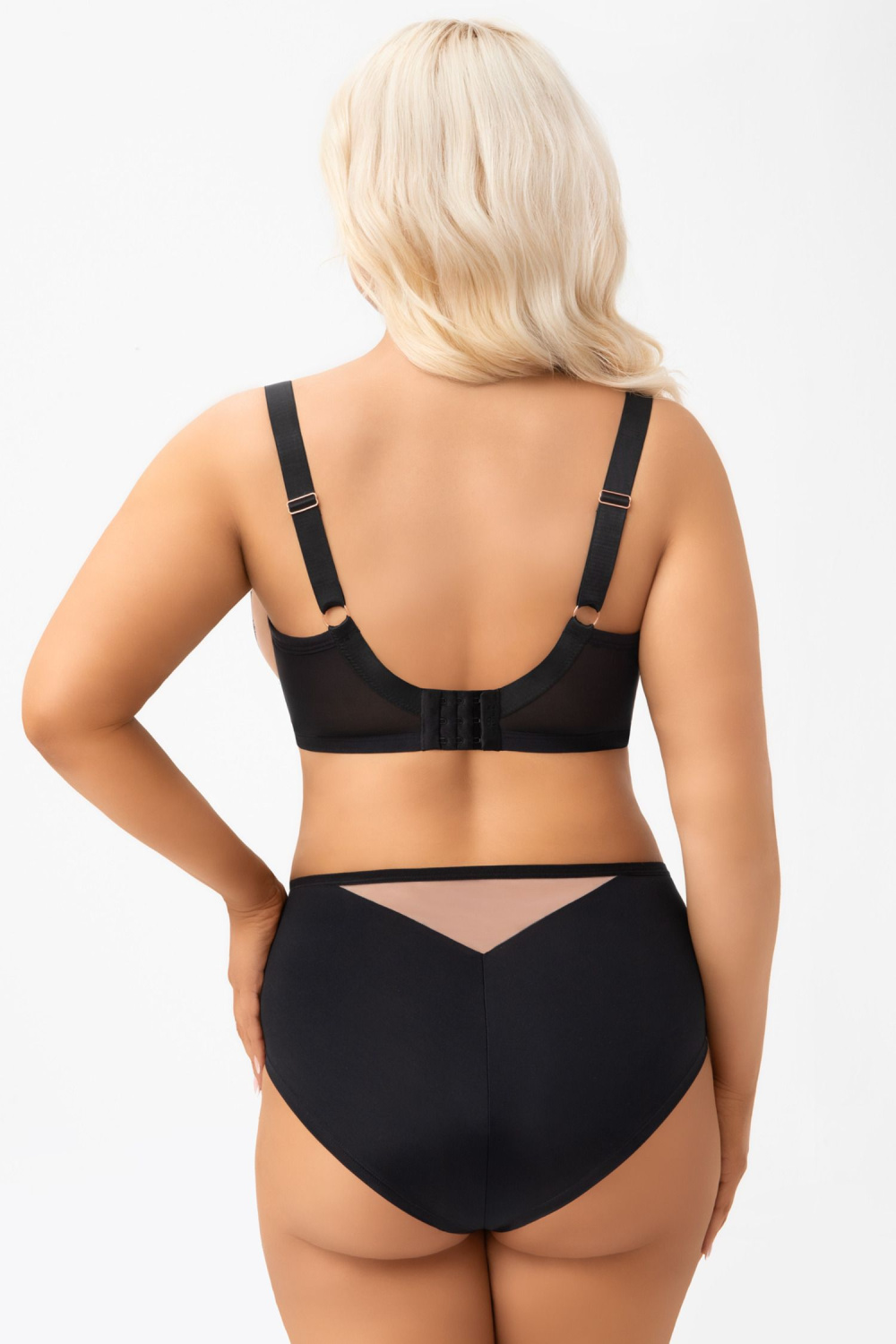 Figi Model Lexi F001 Black - Gorsenia Lingerie — zdjęcie 3