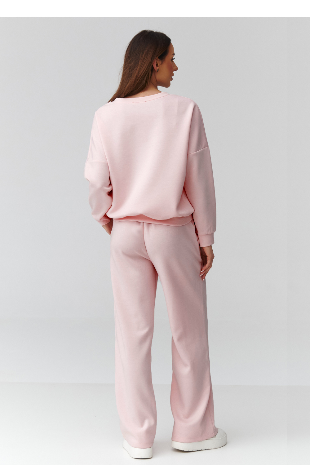 Spodnie Komplet Model C42 Powder Pink - Makadamia — zdjęcie 3