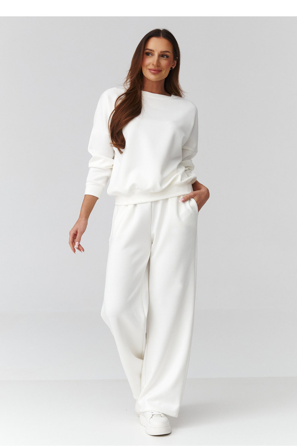 Spodnie Komplet Model C42 Ecru - Makadamia