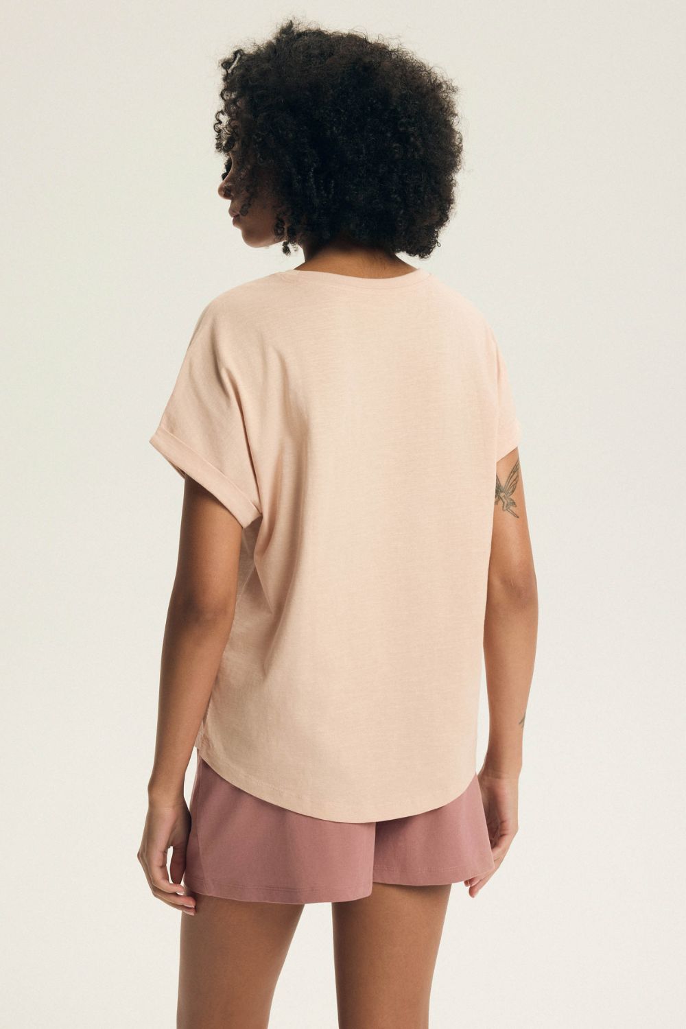 Piżama Damska Model Emela 44487 Brzoskwinia/Orange - Henderson — zdjęcie 3