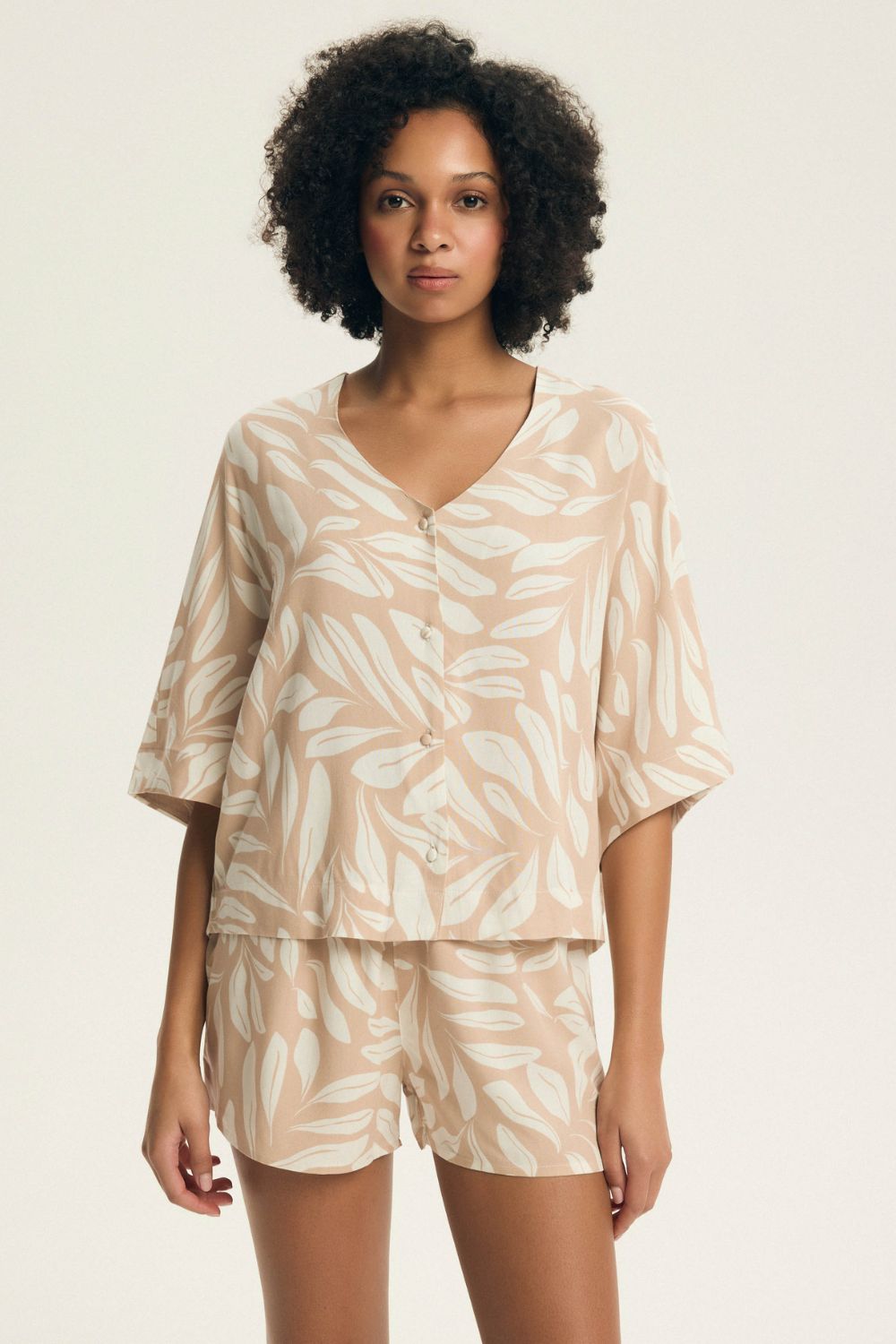 Piżama Damska Model Dextra 43688 Brzoskwinia/Orange - Henderson