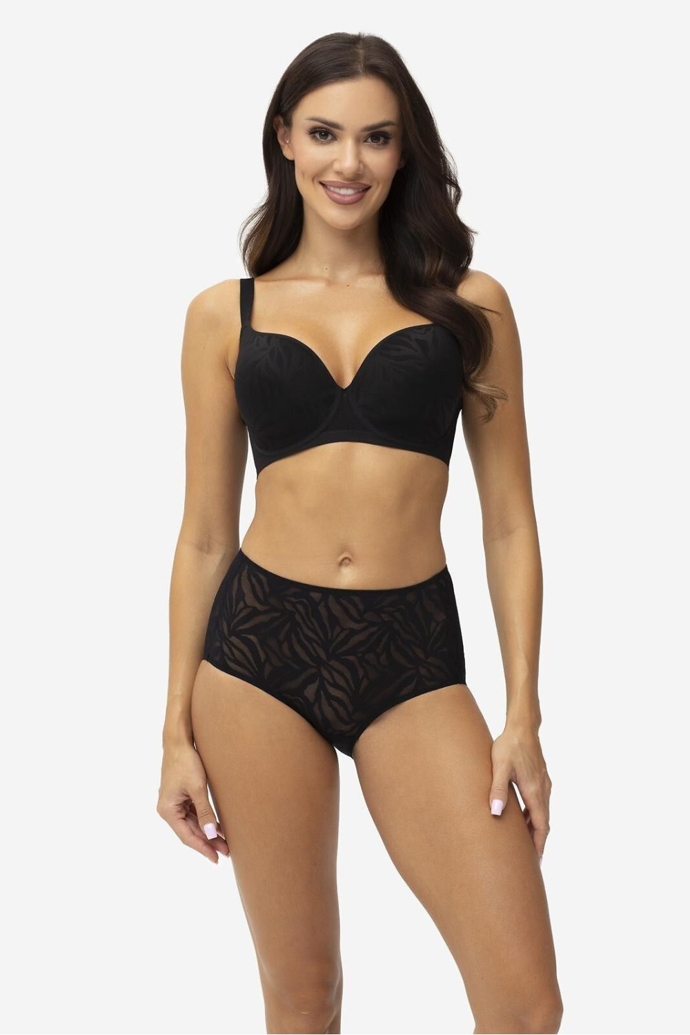 Biustonosz push up Biustonosz Usztywniany Model Fuller Black - Gatta — zdjęcie 2