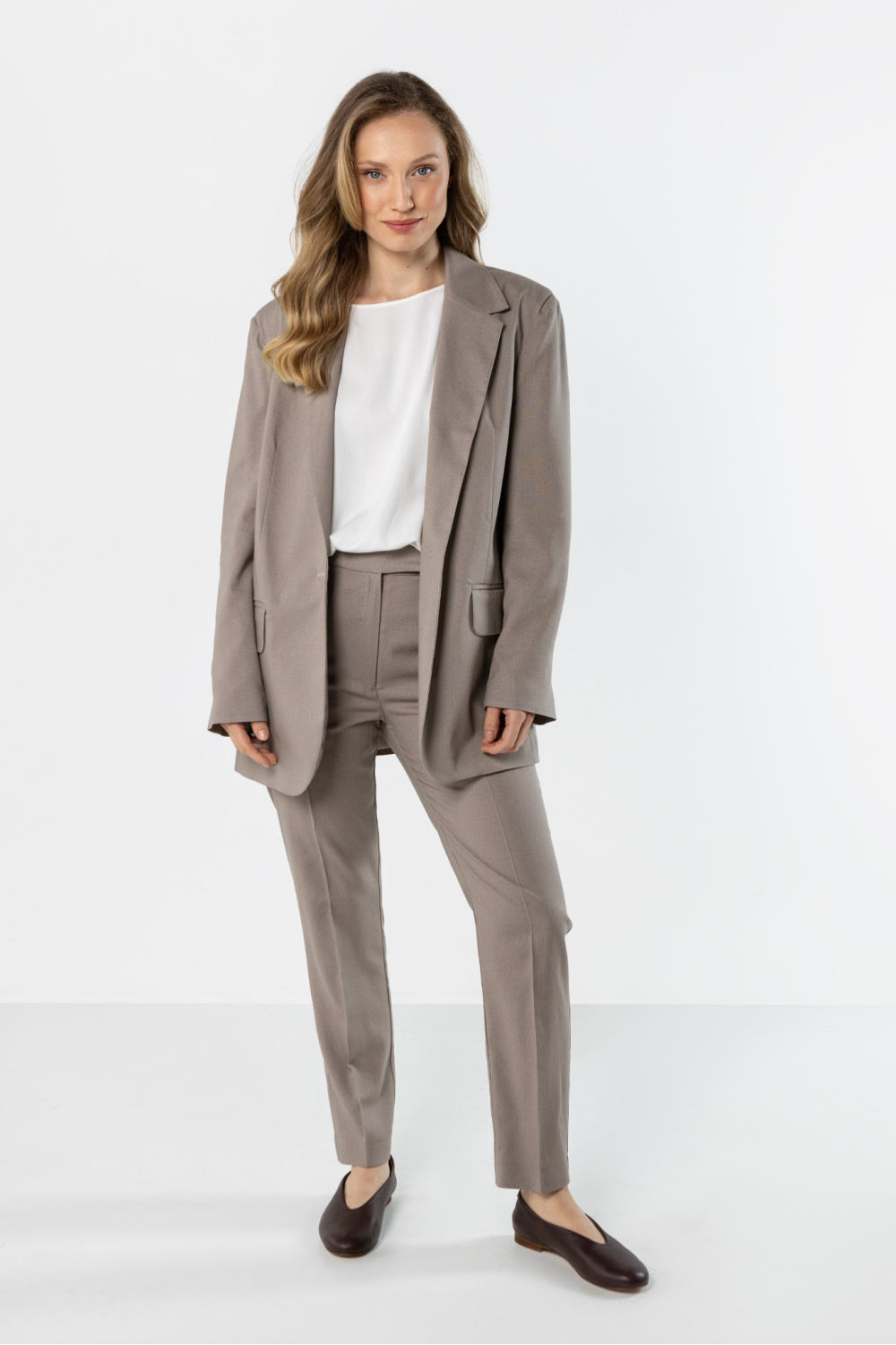 Marynarka Model A776 Latte - awama — zdjęcie 3