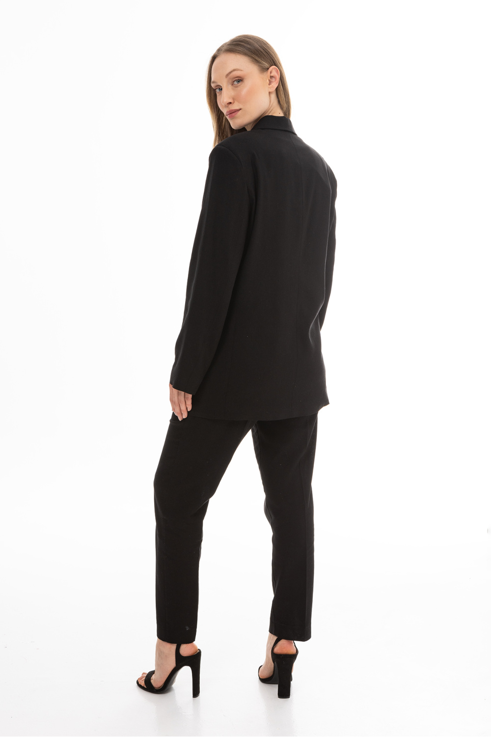 Marynarka Model A776 Black - awama — zdjęcie 3