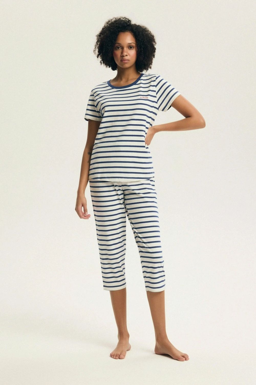 Piżama Damska Model Eulana 45316 Navy - Henderson — zdjęcie 2