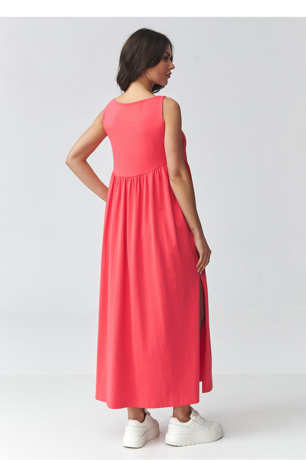 Sukienka Model M932 Coral - Makadamia — zdjęcie 3