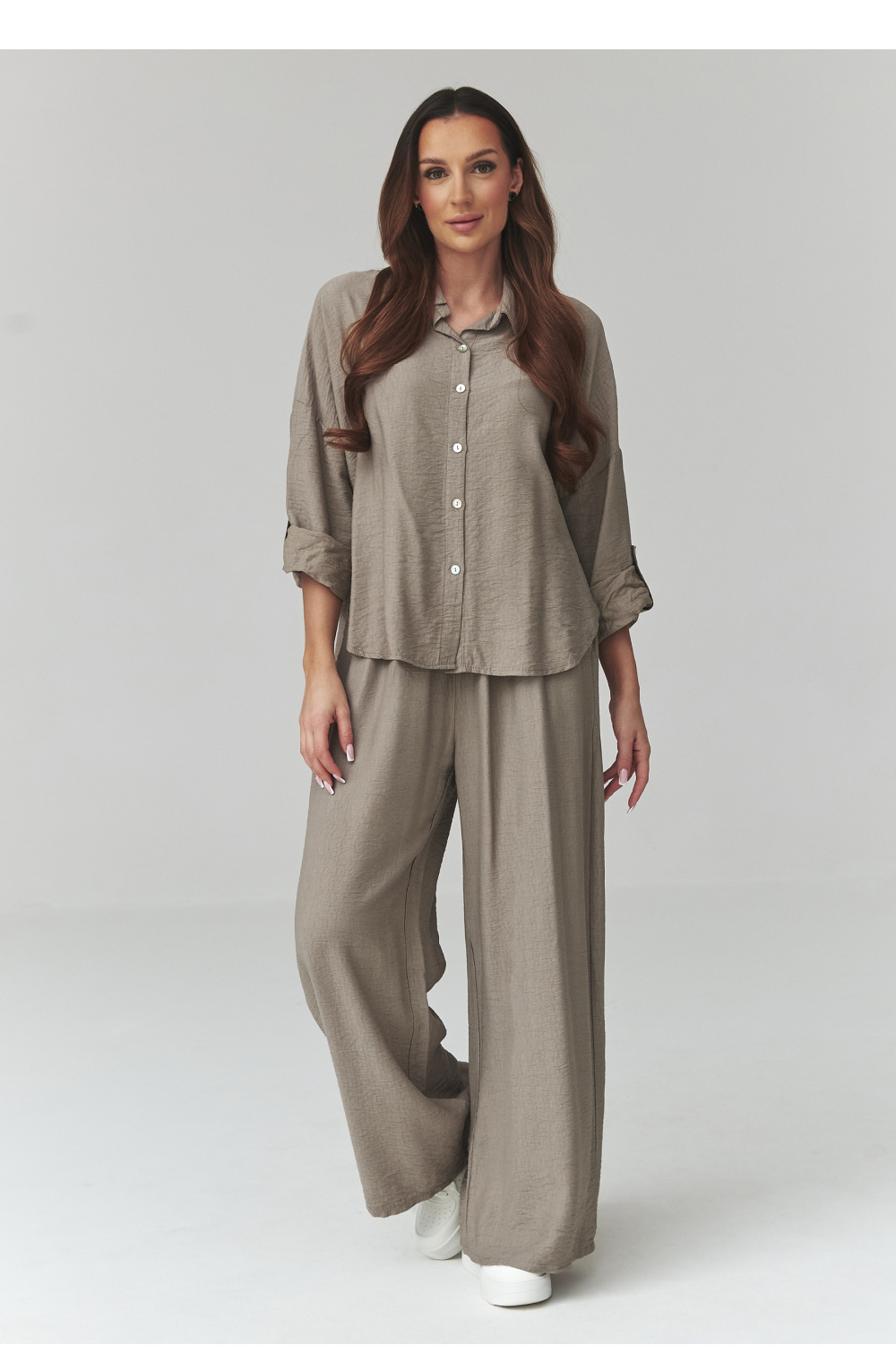 Spodnie Komplet Model C49 Mocca - Makadamia