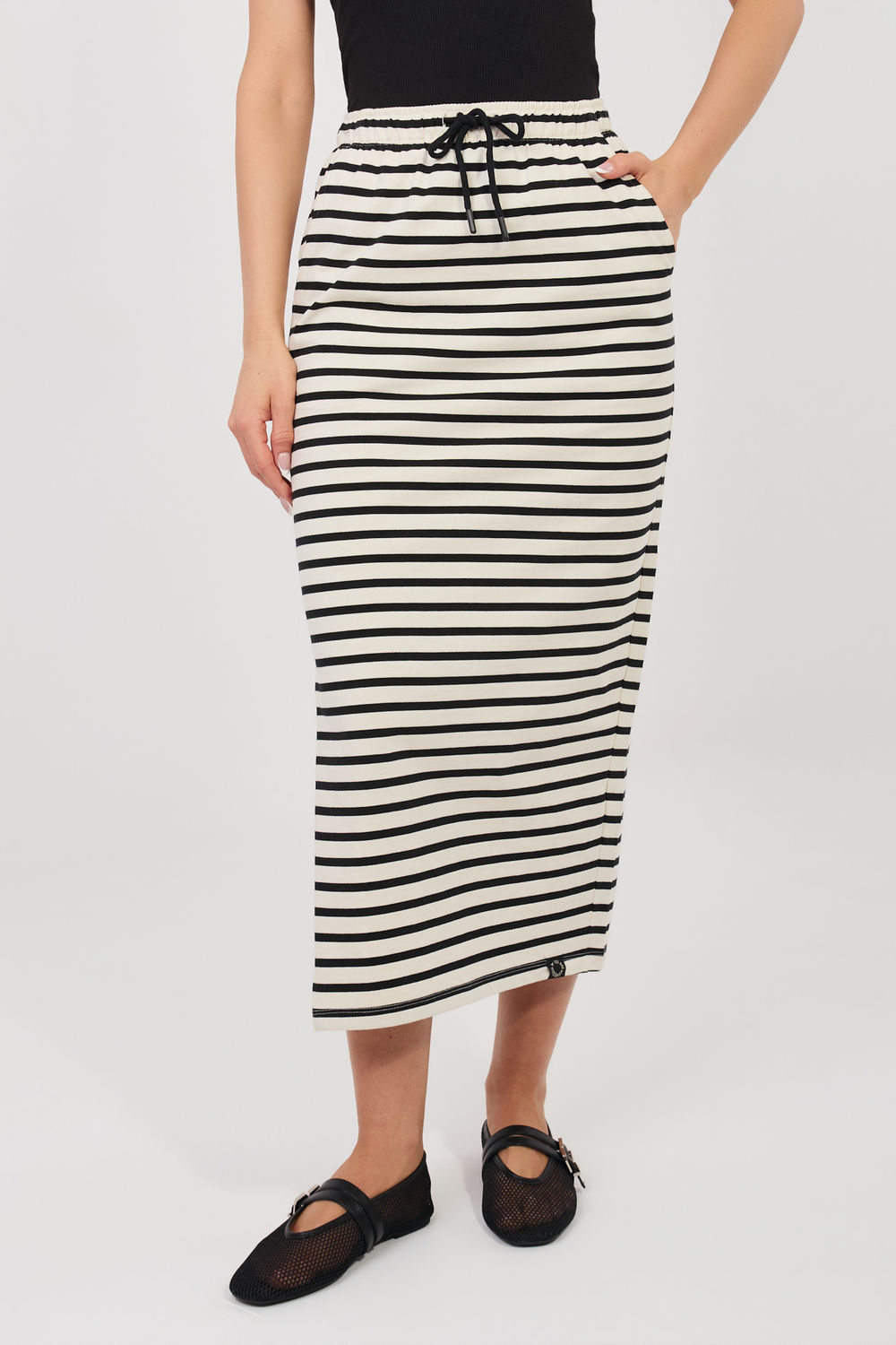 Spódnica Model D12127M50254A Light Beige - Sublevel