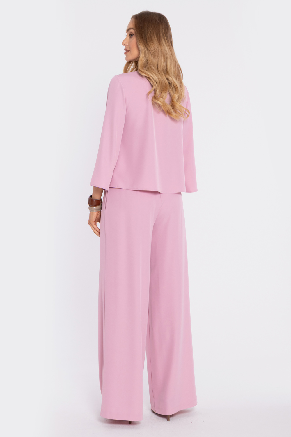 Spodnie Damskie Model MOE906 Powder Pink - Moe — zdjęcie 3