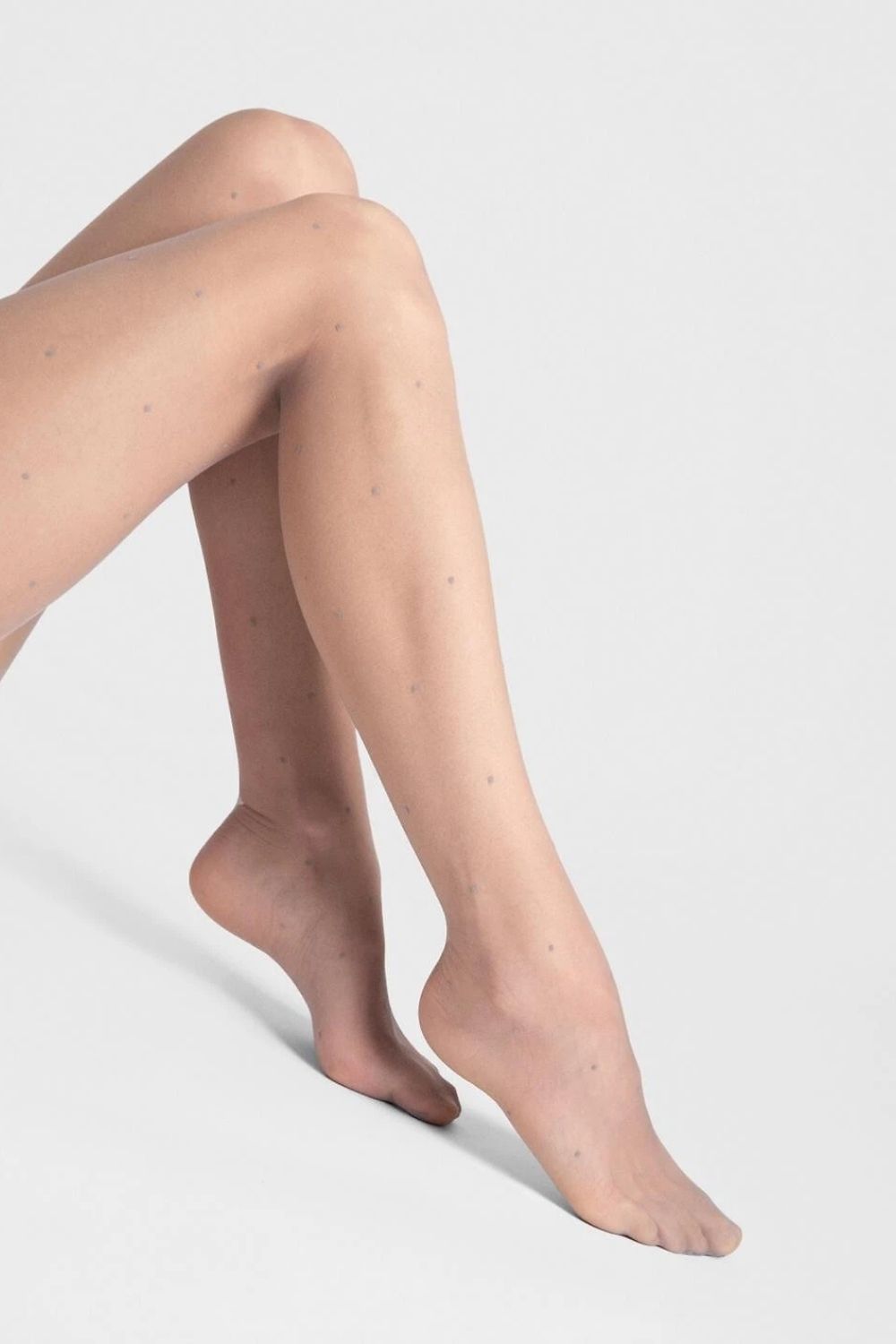 Rajstopy Model Pia 10 Light Grey - Fiore