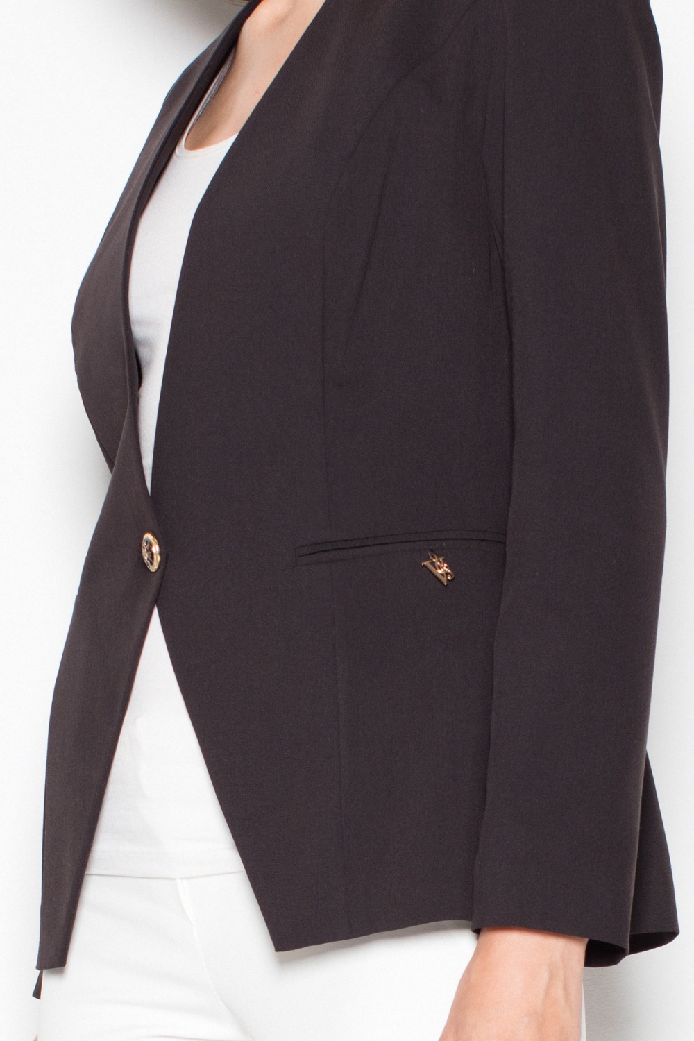 Żakiet Model VT086 Black - Venaton — zdjęcie 3