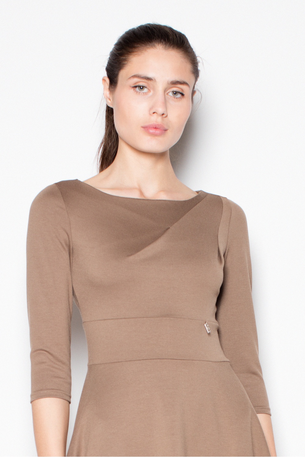 Sukienka Model VT077 Mocca - Venaton — zdjęcie 2