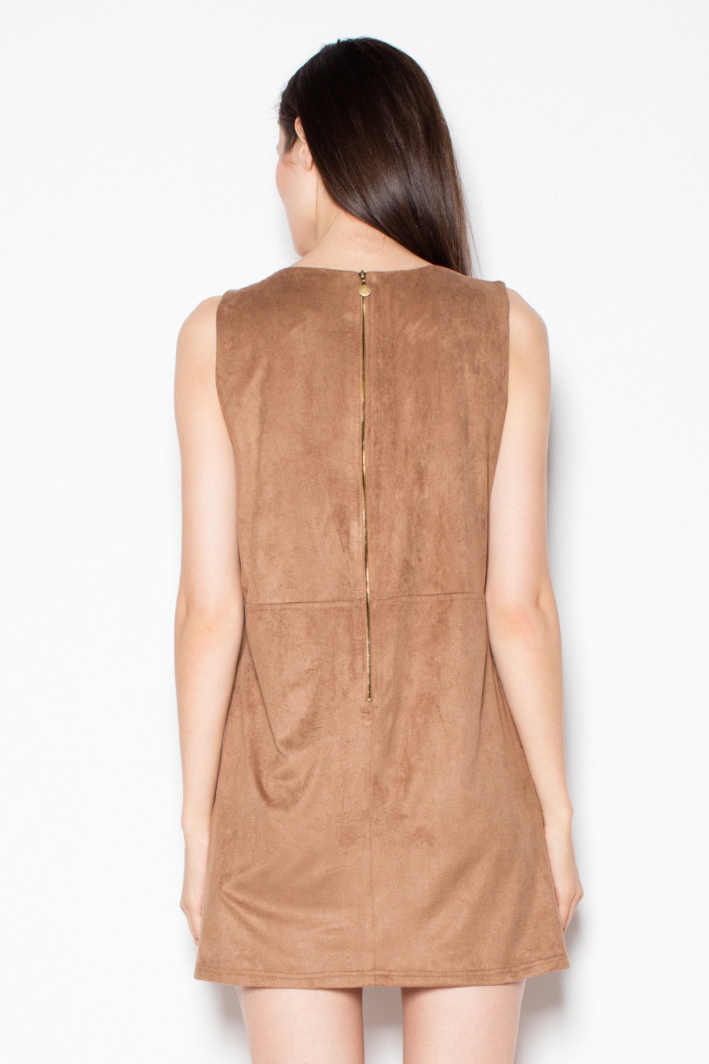 Sukienka Model VT071 Brown - Venaton — zdjęcie 2