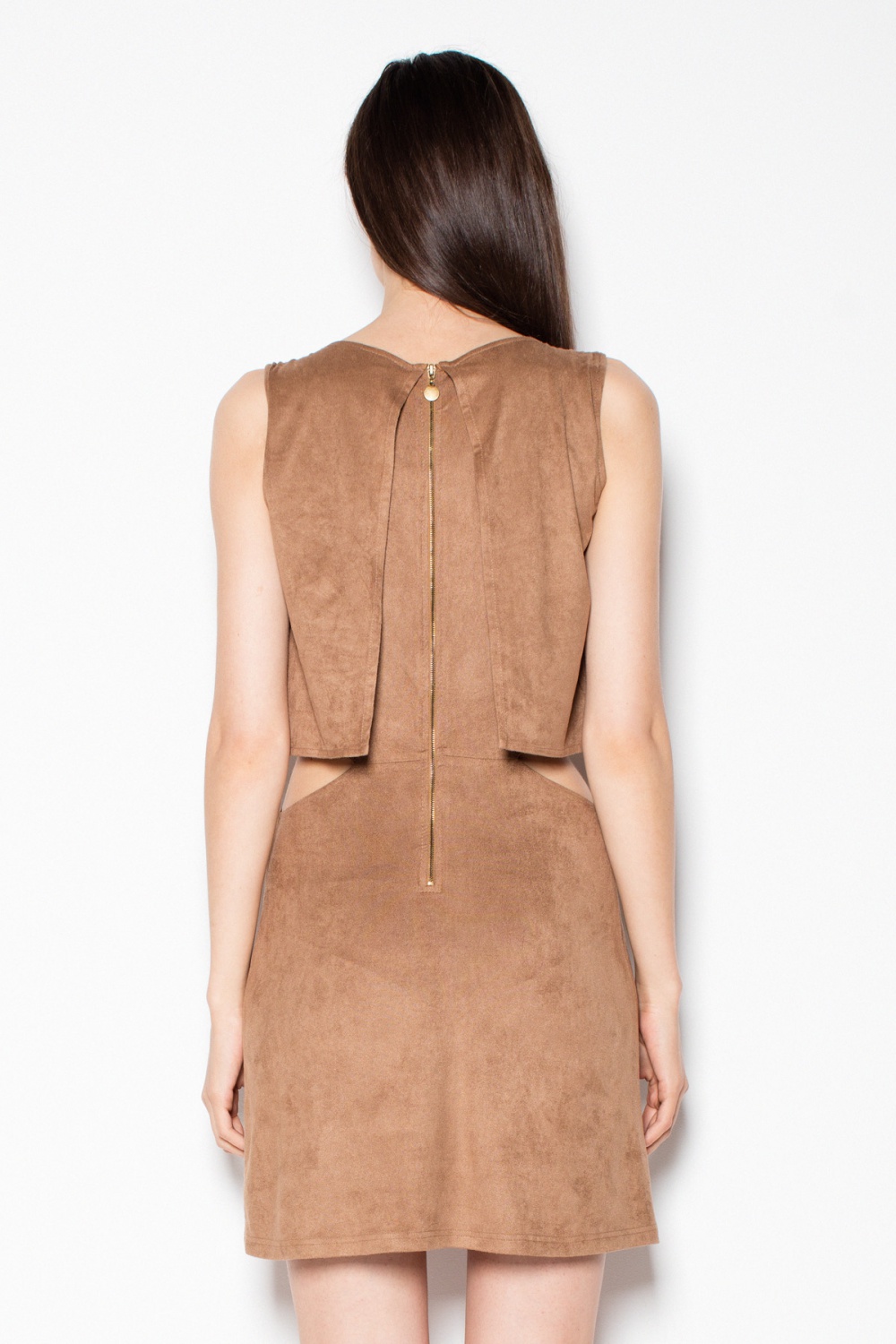 Sukienka Model VT061 Brown - Venaton — zdjęcie 3