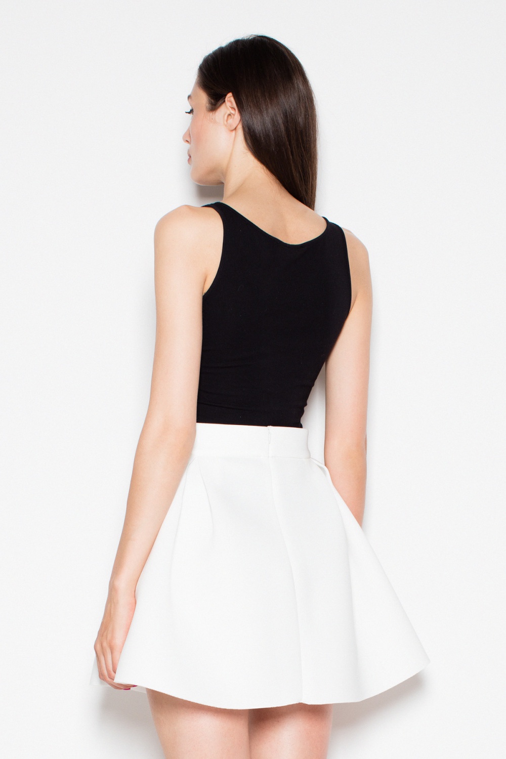 Spódnica Model VT052 Ecru - Venaton — zdjęcie 3