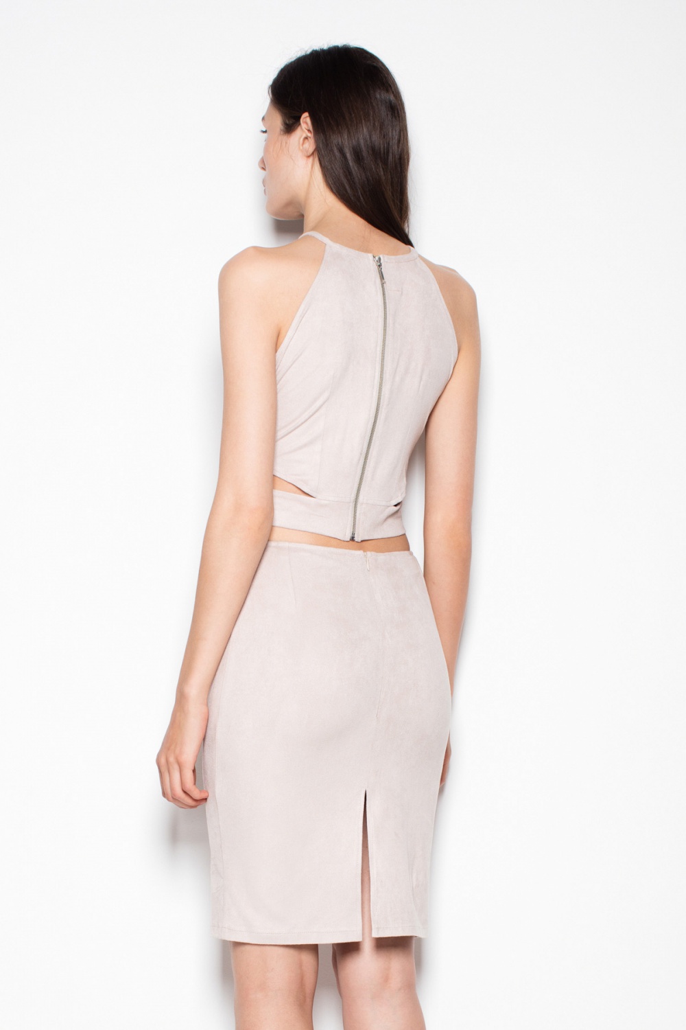 Spódnica Komplet Model VT031 Beige - Venaton — zdjęcie 2